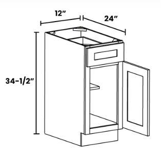 z Cabinet Base 18"