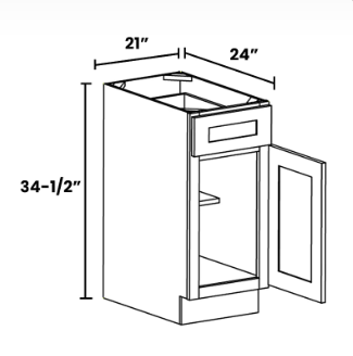 z Cabinet Base 18"