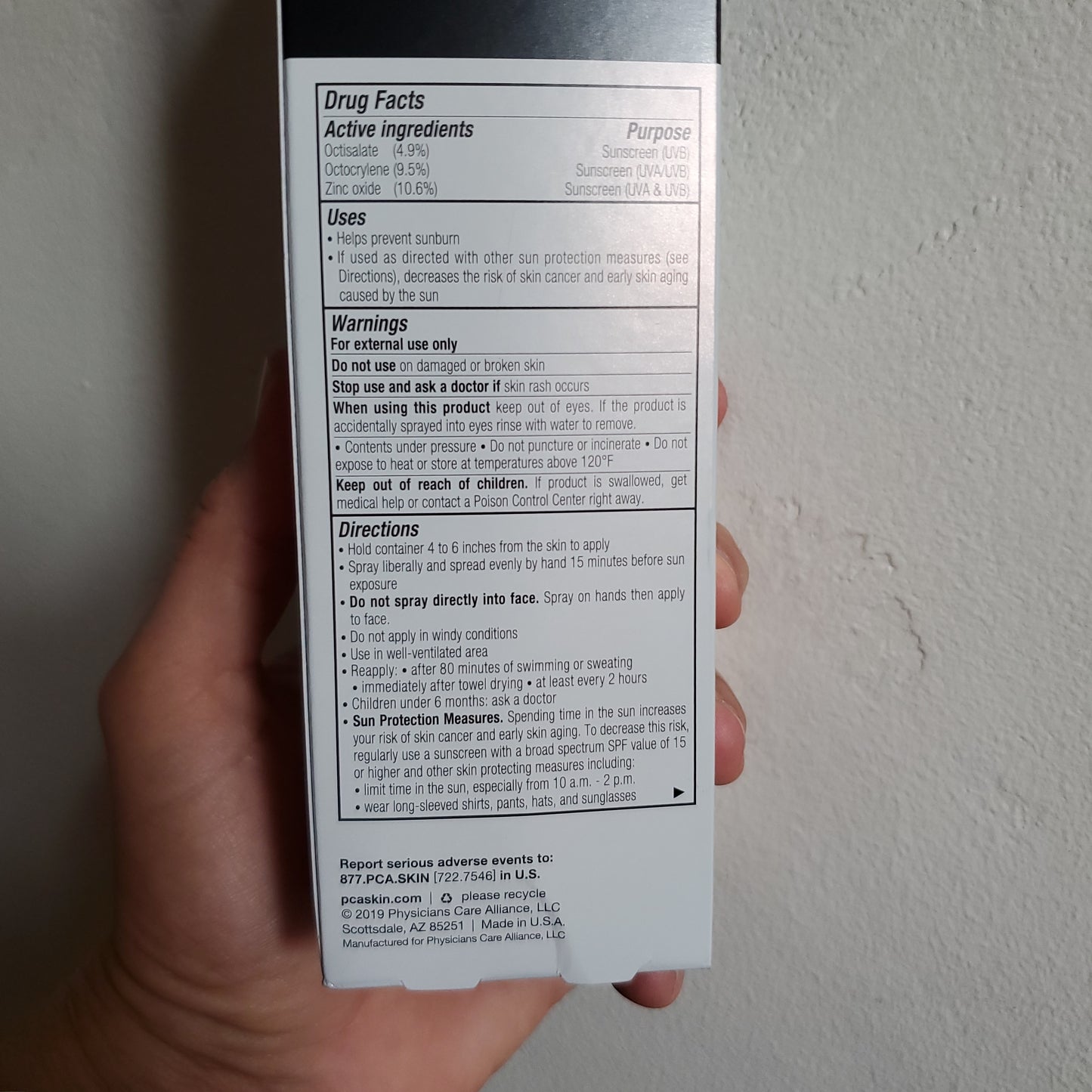 PCA skin Active Protection broad spectrum spf 30